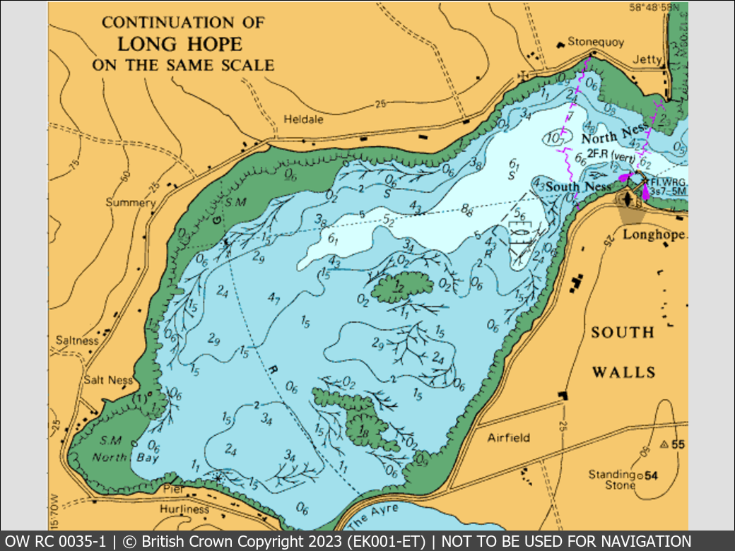 OceanWise Raster Chart 0035 panels