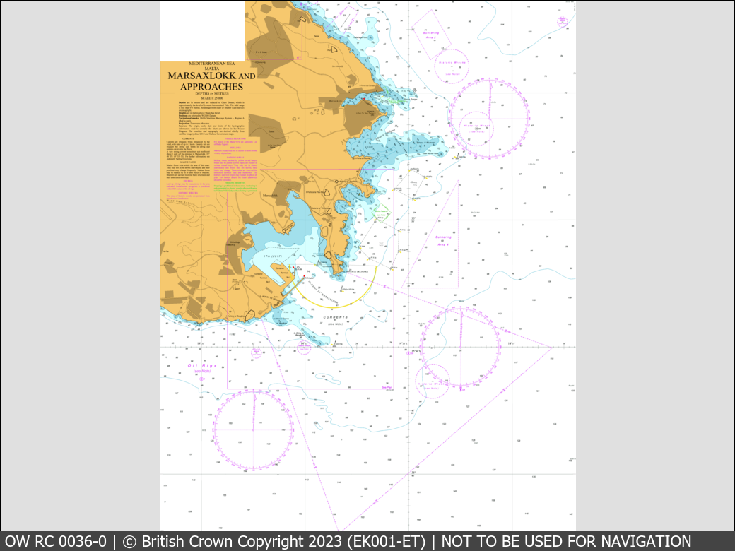 UKHO Raster Chart 0036