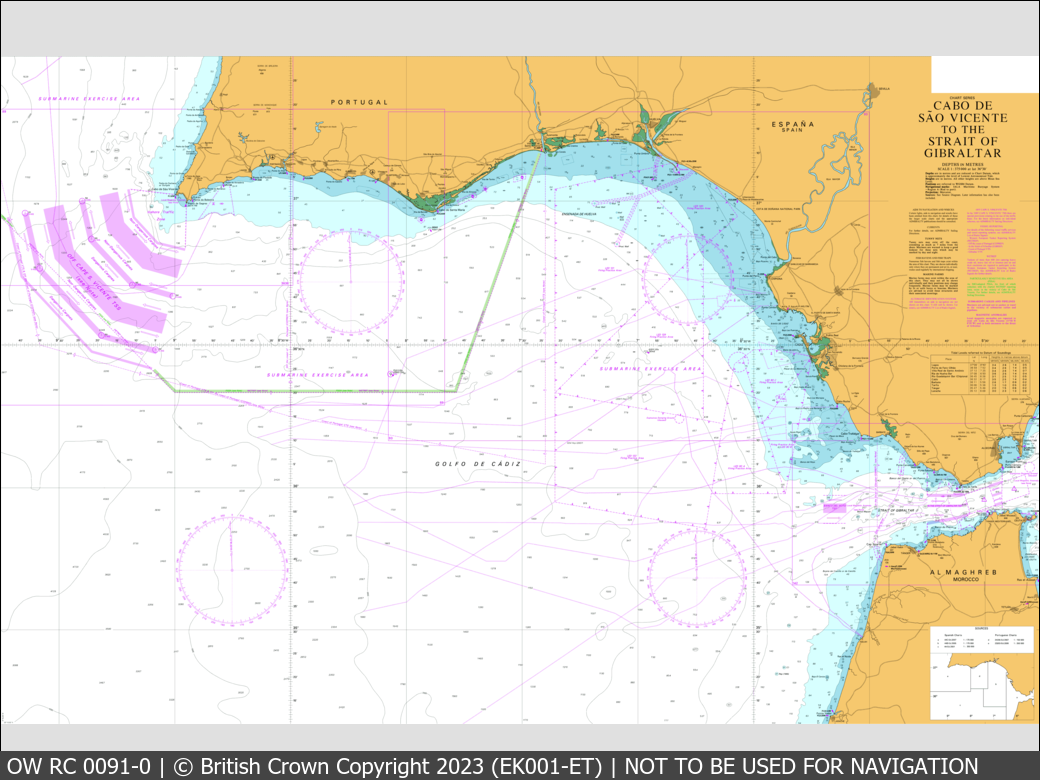 UKHO Raster Chart 0091