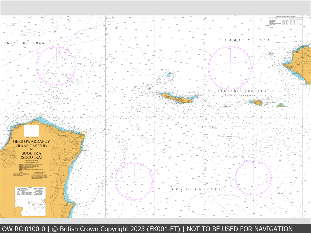 UKHO Raster Chart 0100