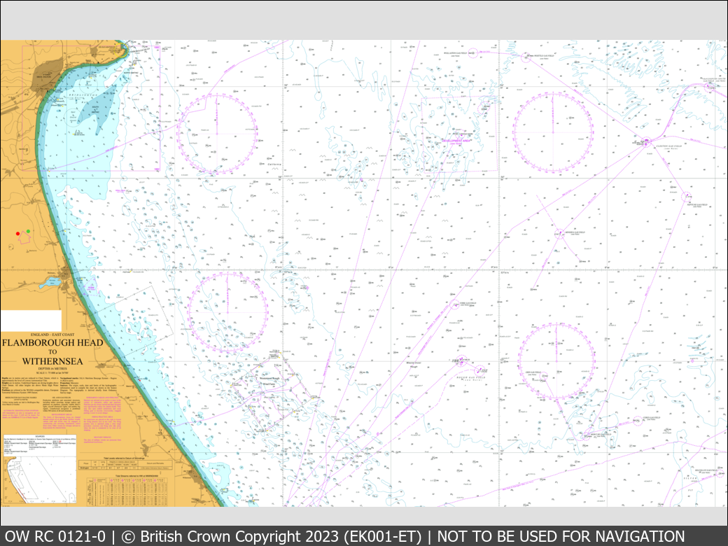 UKHO Raster Chart 0121