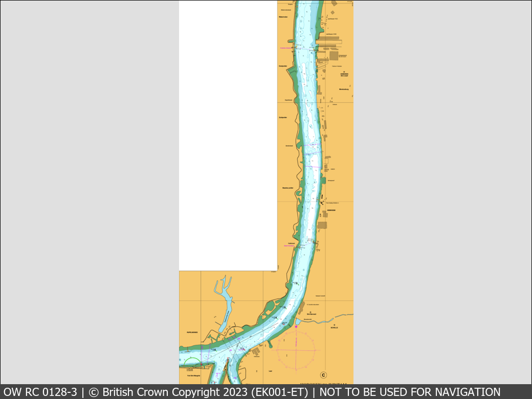 OceanWise Raster Chart 0128 panels