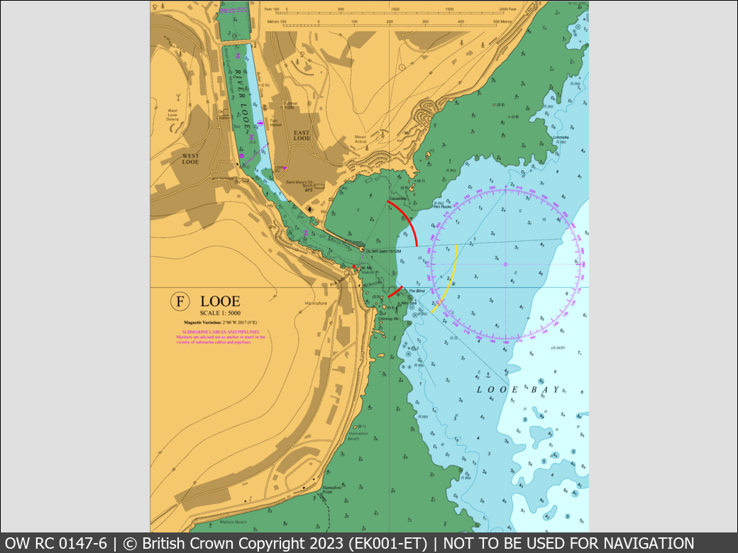 OceanWise Raster Chart 0147 panels