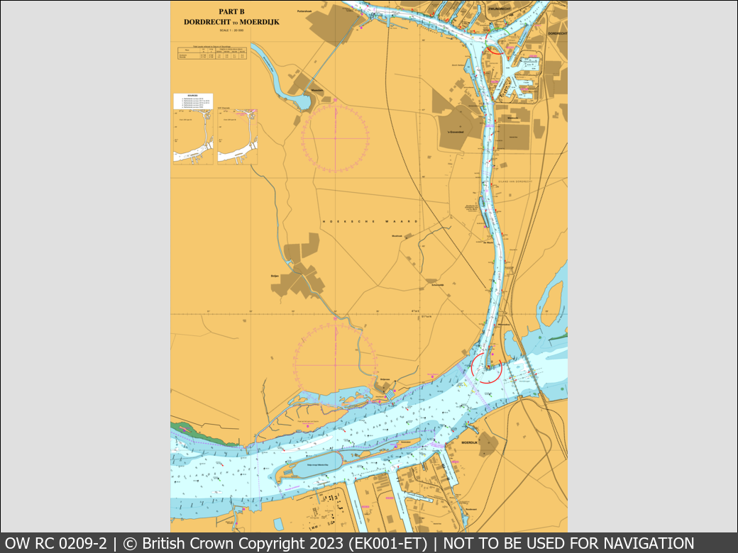 OceanWise Raster Chart 0209 panels