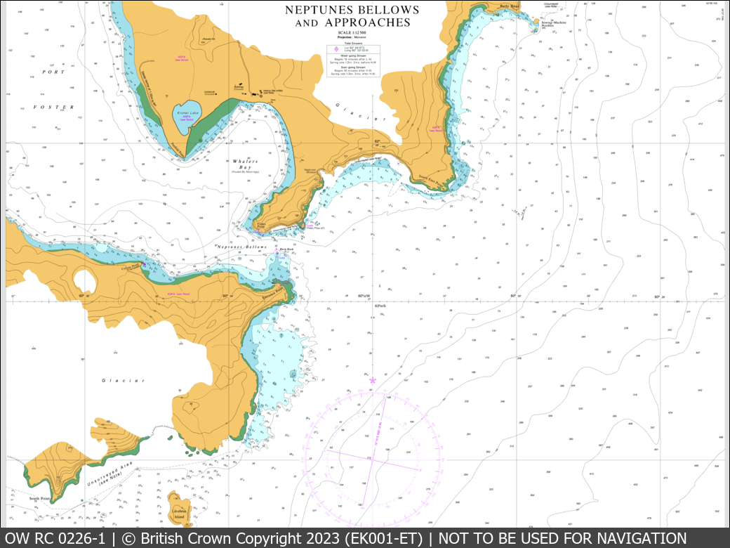 OceanWise Raster Chart 0226 panels