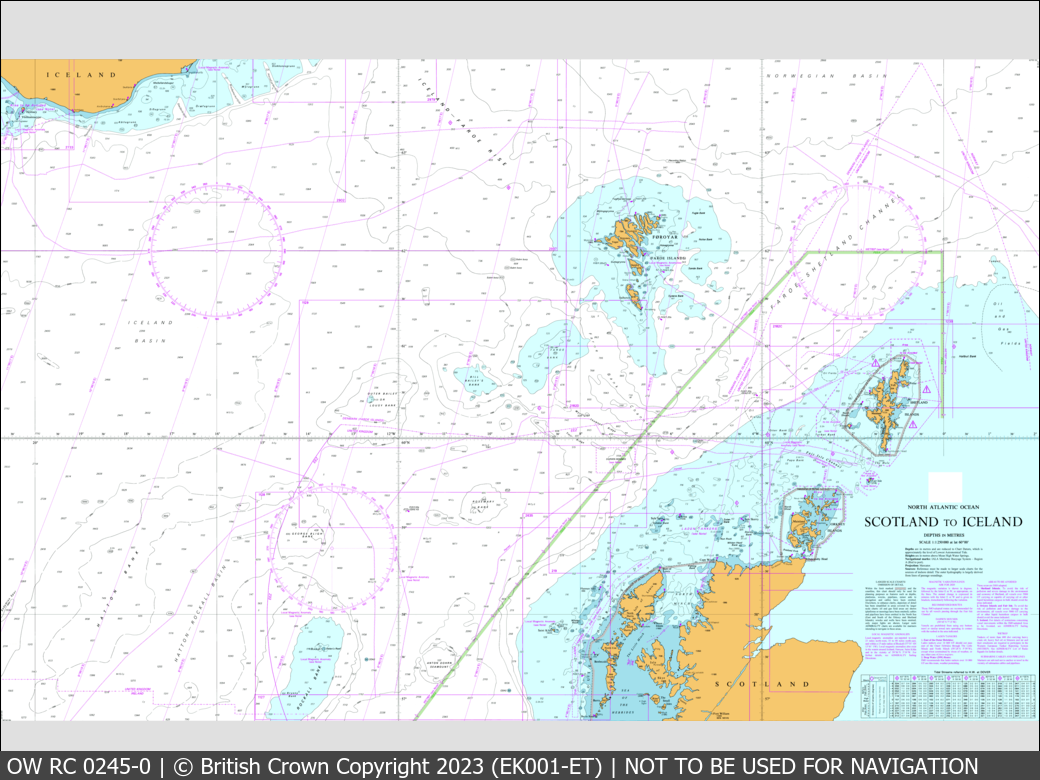 UKHO Raster Chart 0245