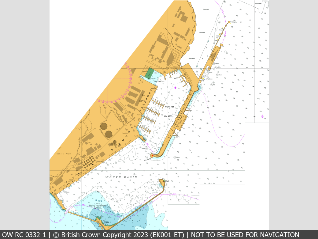 OceanWise Raster Chart 0332 panels