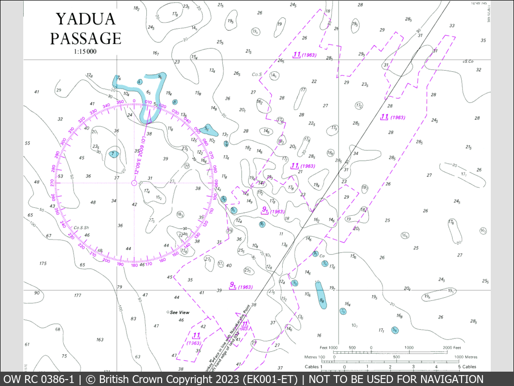 OceanWise Raster Chart 0386 panels