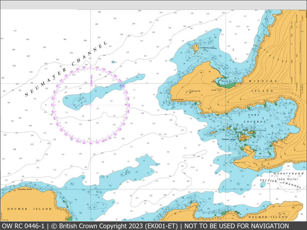 OceanWise Raster Chart 0446 panels