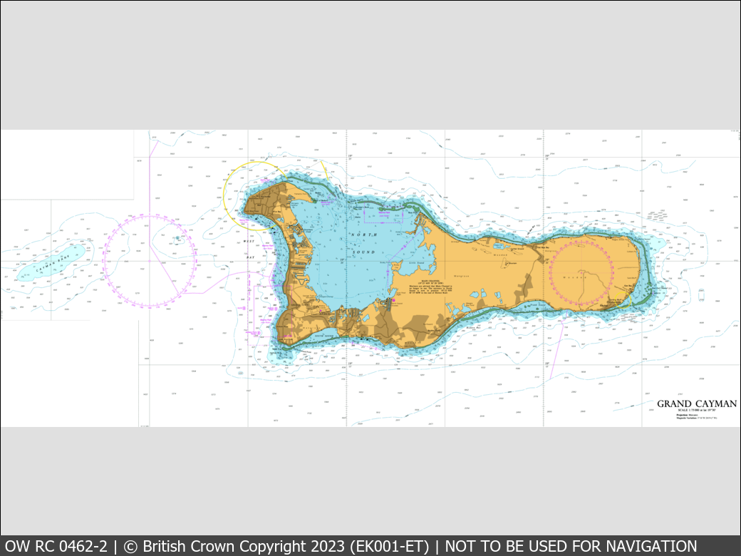 OceanWise Raster Chart 0462 panels