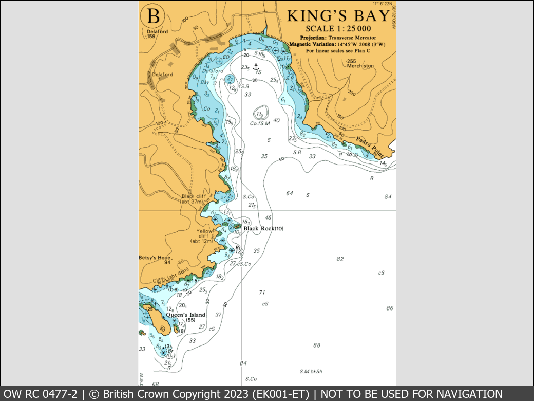 OceanWise Raster Chart 0477 panels