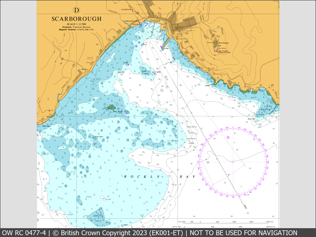 OceanWise Raster Chart 0477 panels