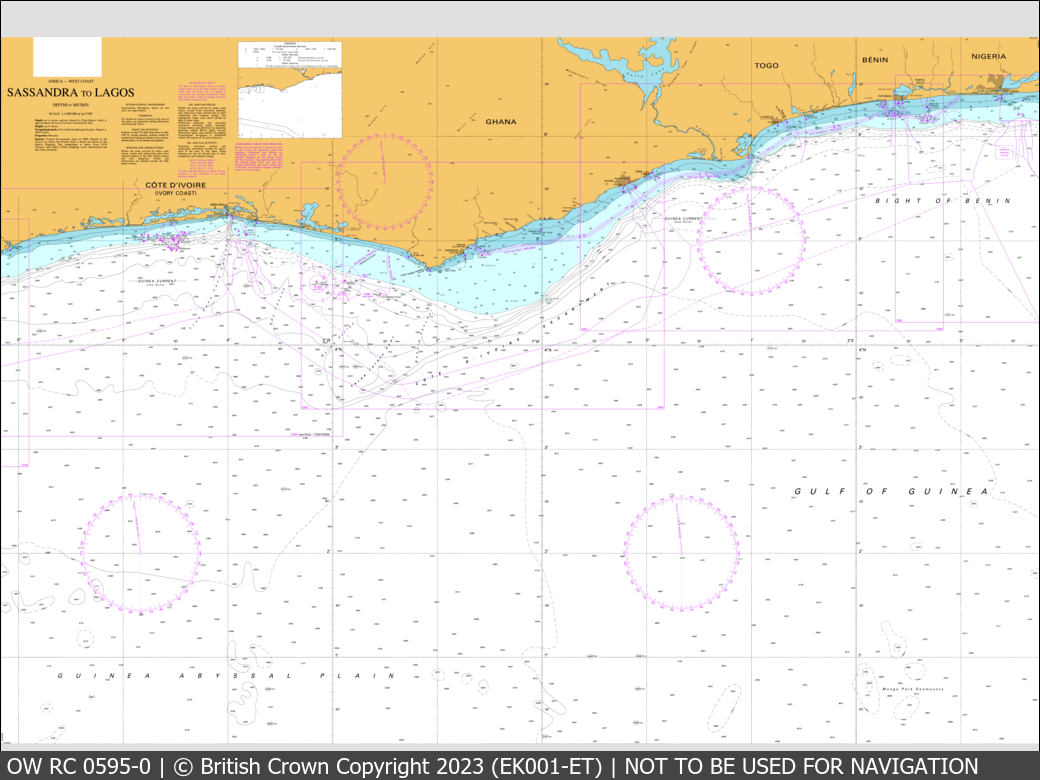 UKHO Raster Chart 0595