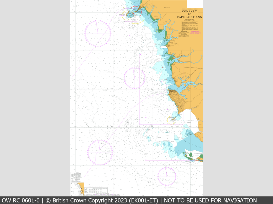 UKHO Raster Chart 0601