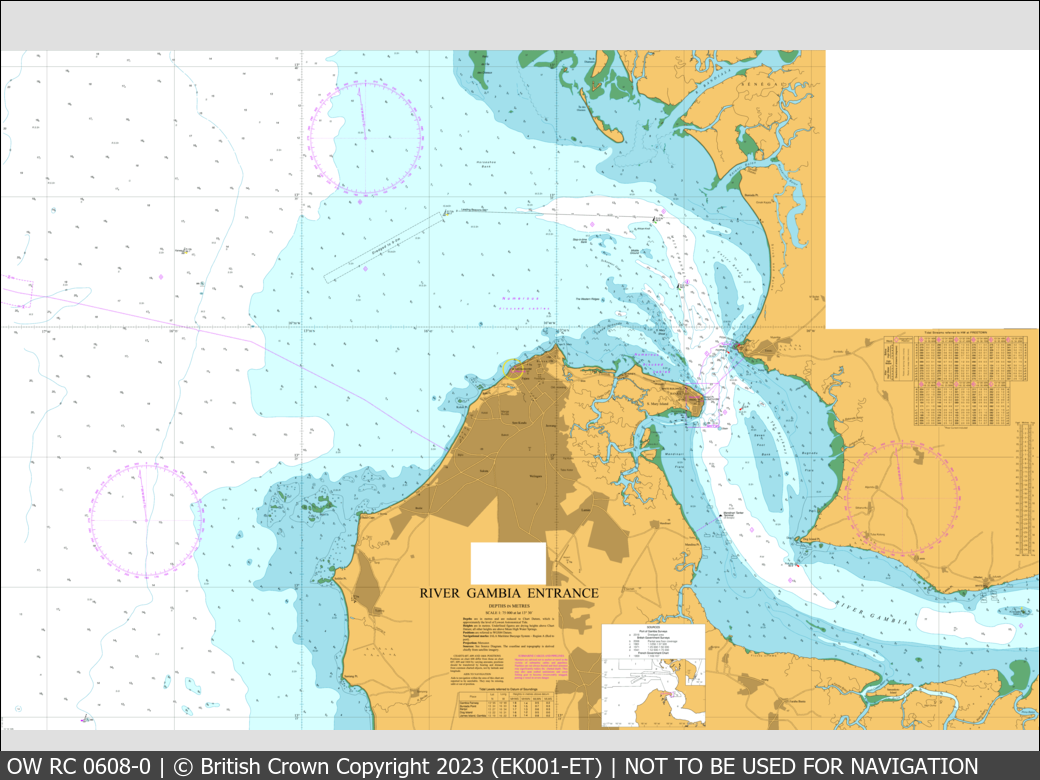 UKHO Raster Chart 0608