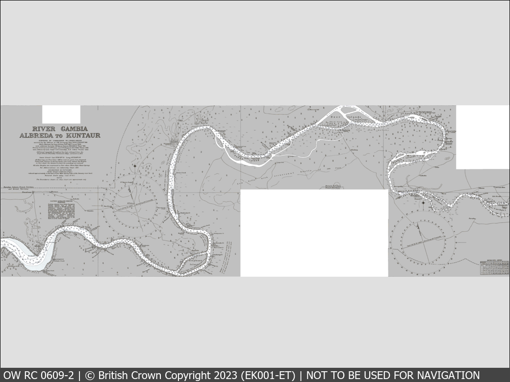 OceanWise Raster Chart 0609 panels