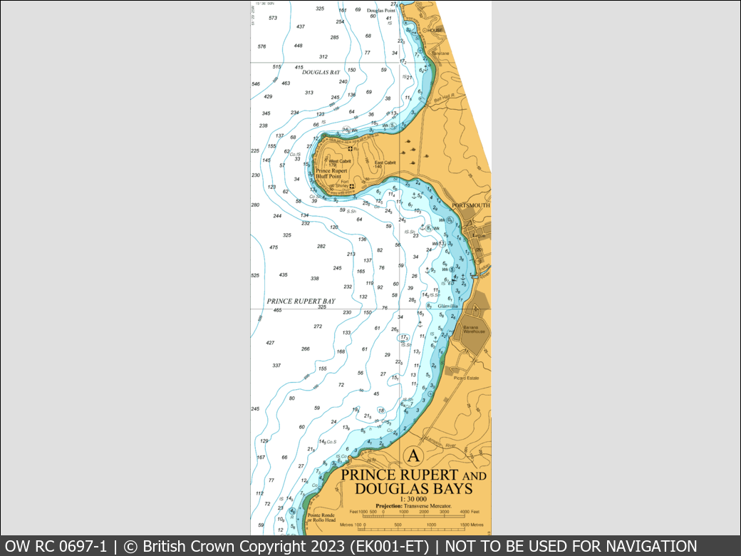 OceanWise Raster Chart 0697 panels