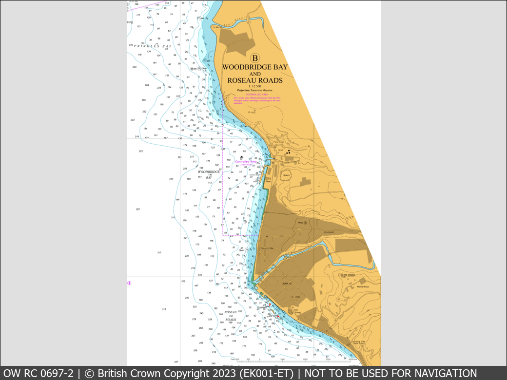 OceanWise Raster Chart 0697 panels