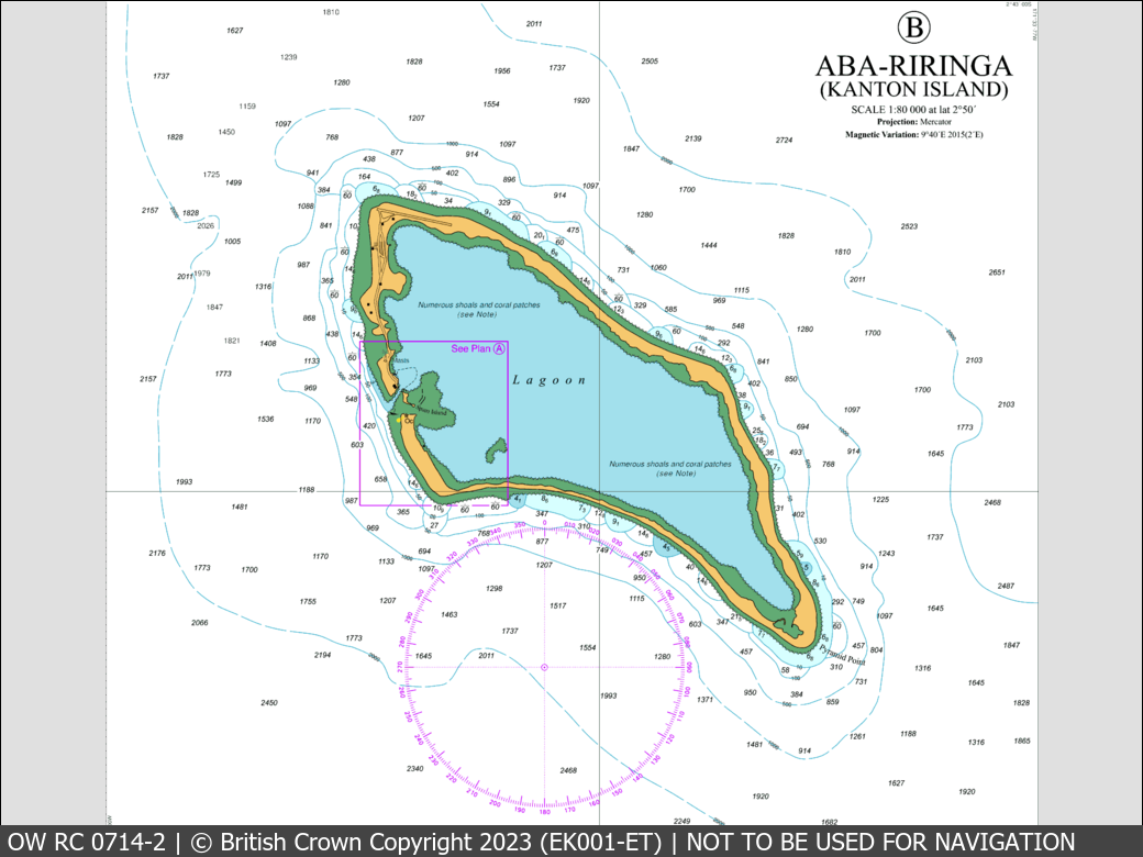 OceanWise Raster Chart 0714 panels