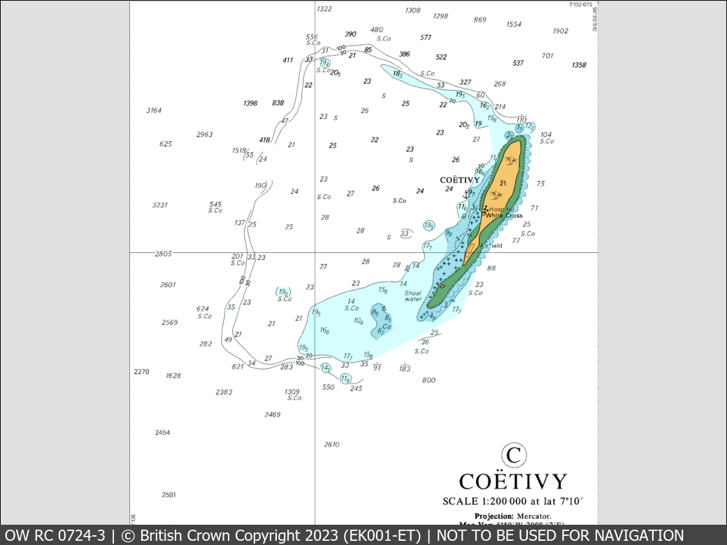 OceanWise Raster Chart 0724 panels