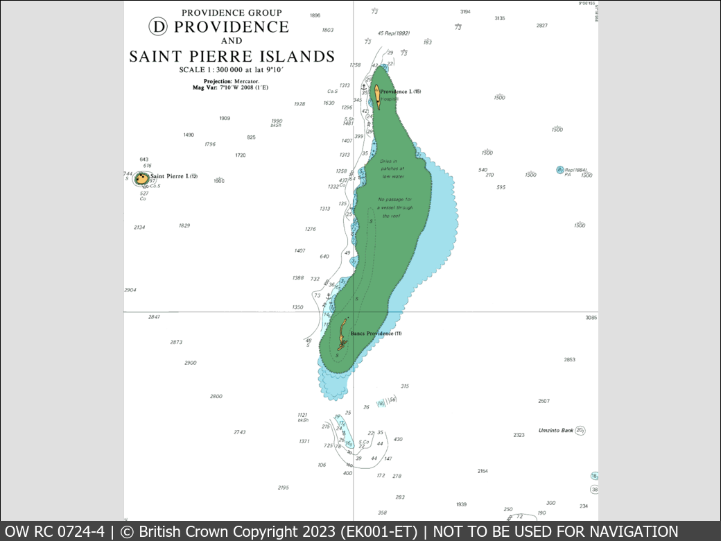 OceanWise Raster Chart 0724 panels