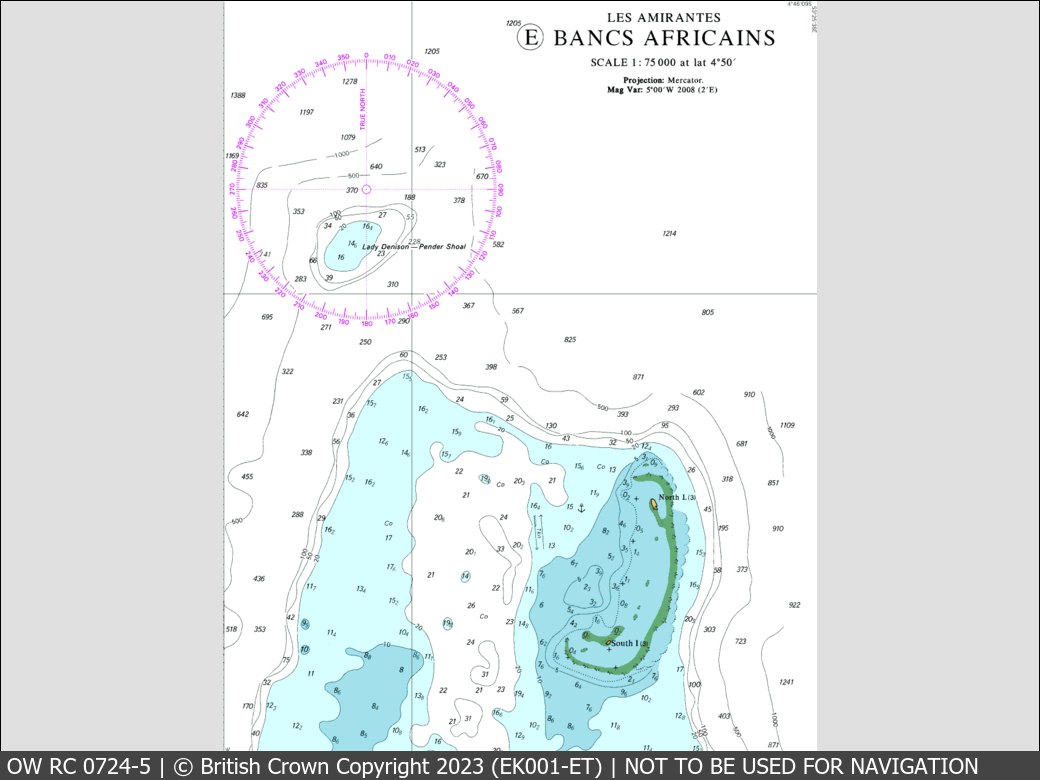 OceanWise Raster Chart 0724 panels