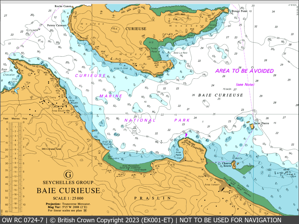 OceanWise Raster Chart 0724 panels