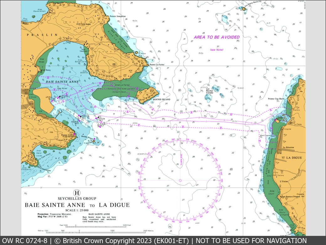 OceanWise Raster Chart 0724 panels