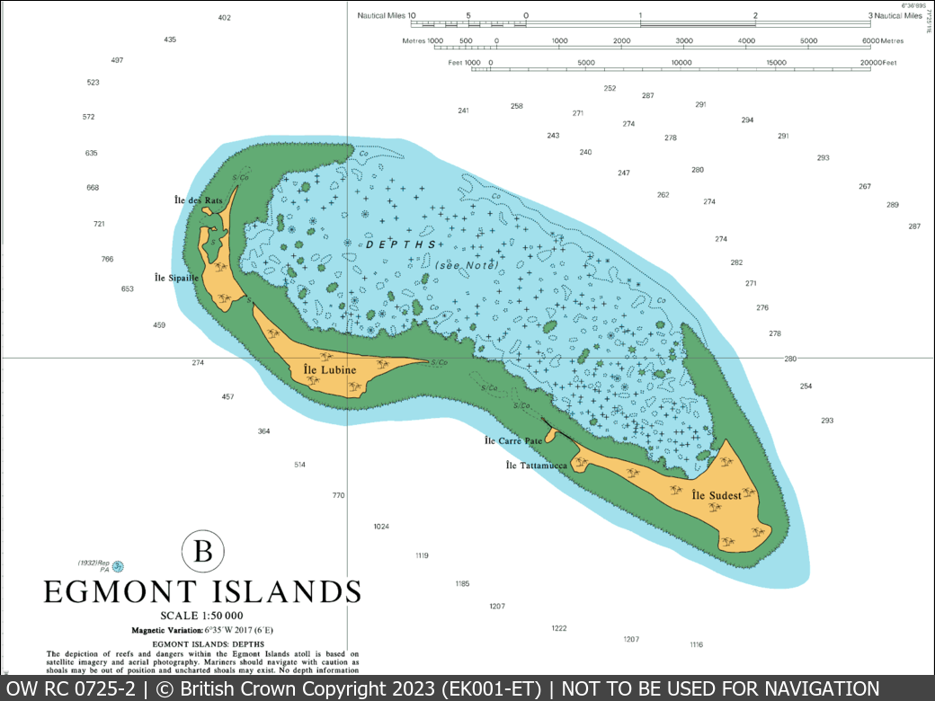 OceanWise Raster Chart 0725 panels