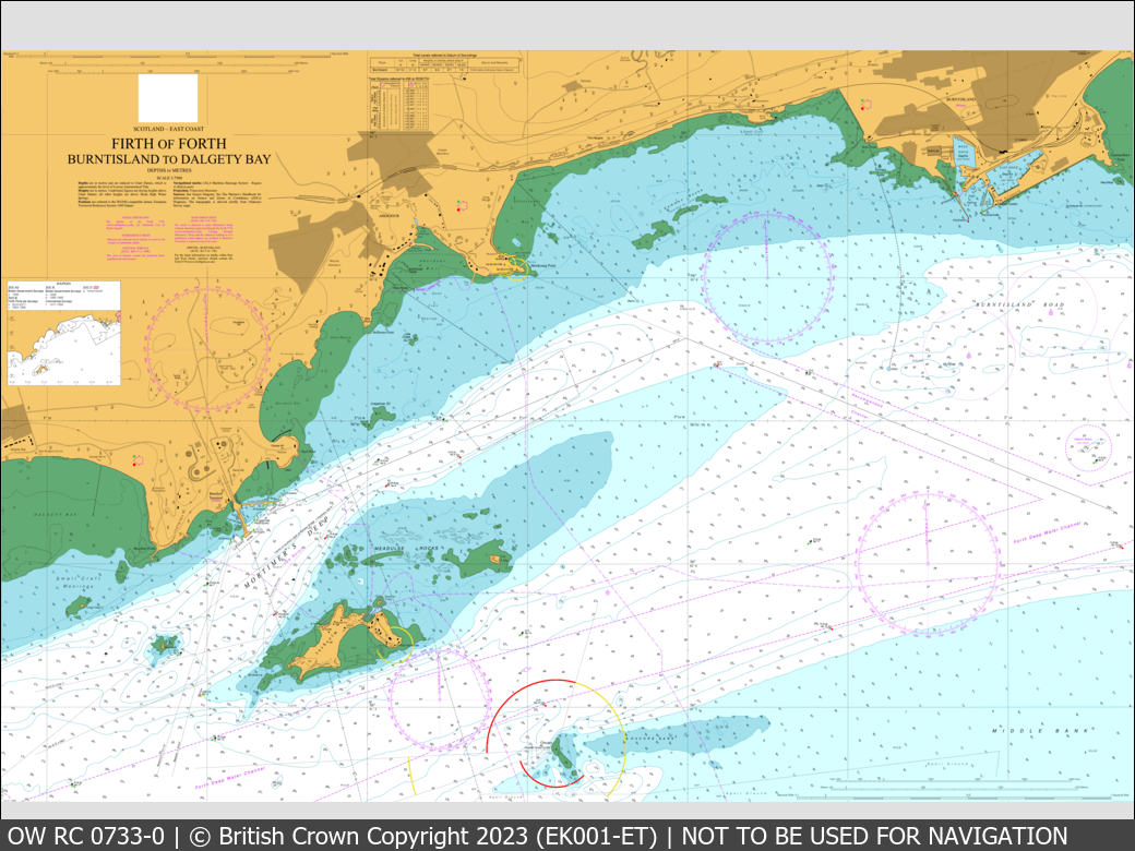 UKHO Raster Chart 0733