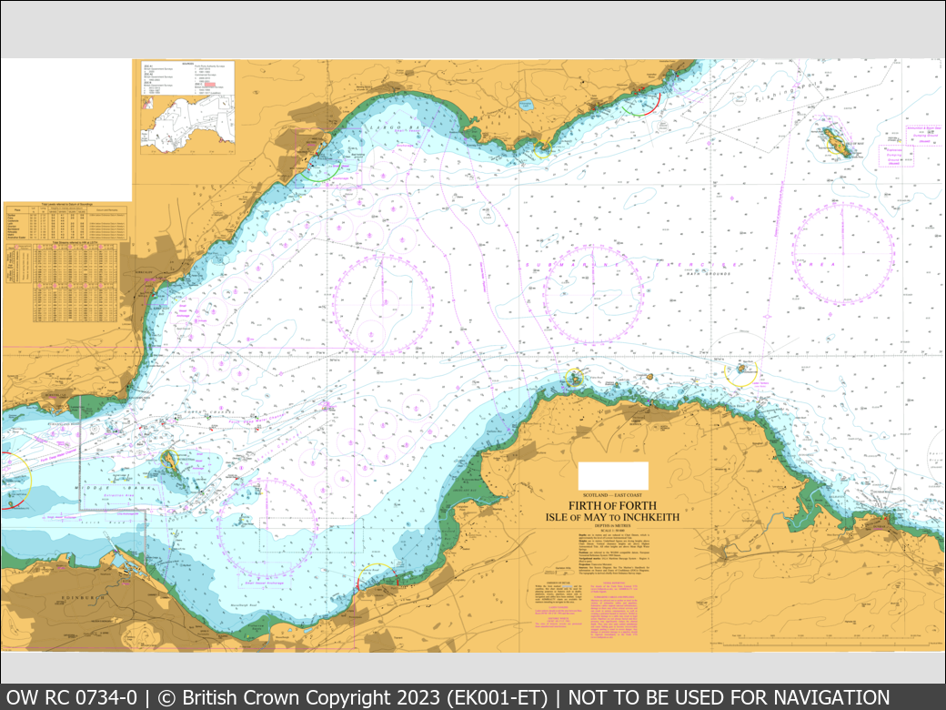 UKHO Raster Chart 0734