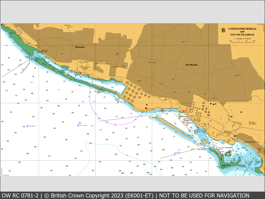 OceanWise Raster Chart 0781 panels