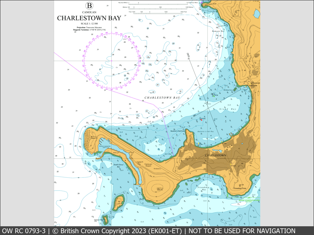 OceanWise Raster Chart 0793 panels