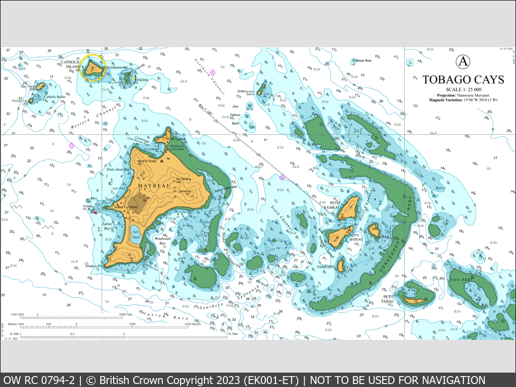 OceanWise Raster Chart 0794 panels