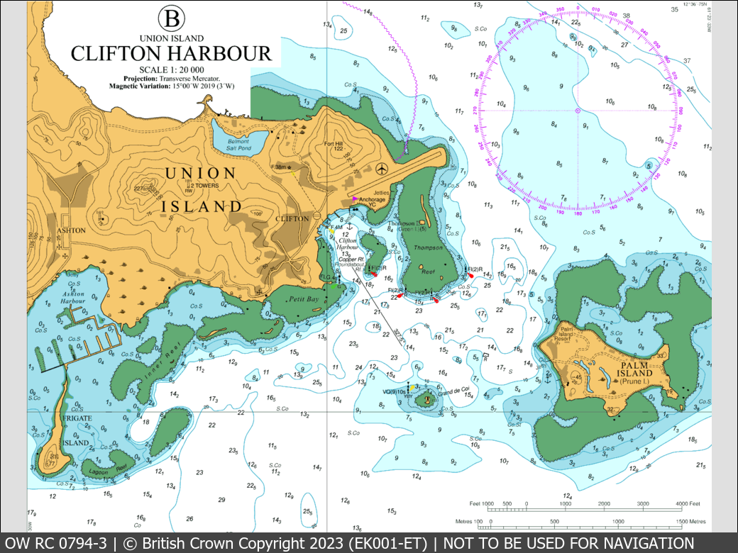 OceanWise Raster Chart 0794 panels