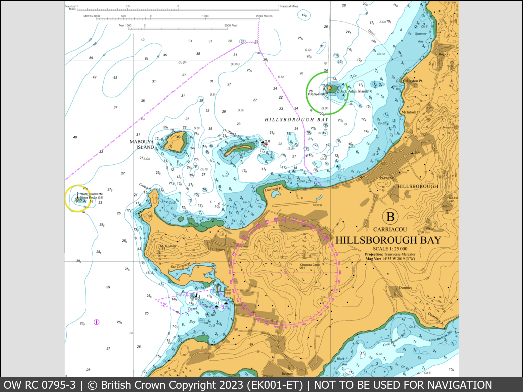 OceanWise Raster Chart 0795 panels