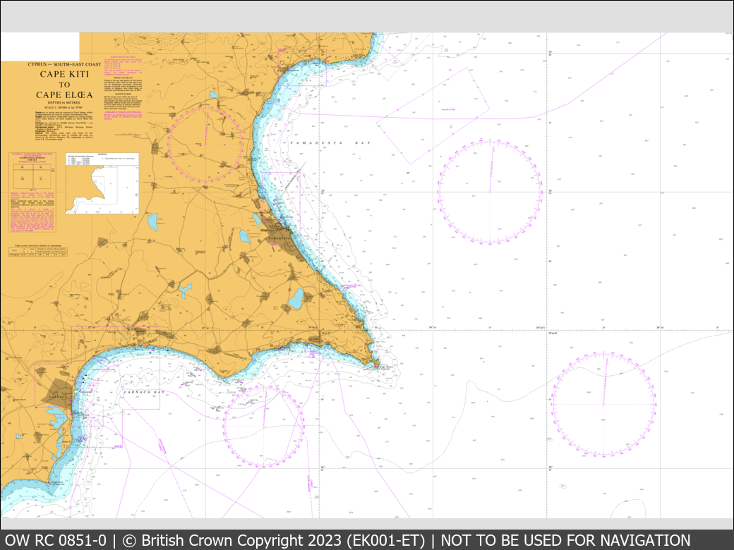 UKHO Raster Chart 0851