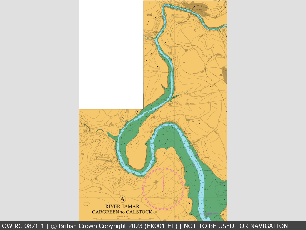 OceanWise Raster Chart 0871 panels