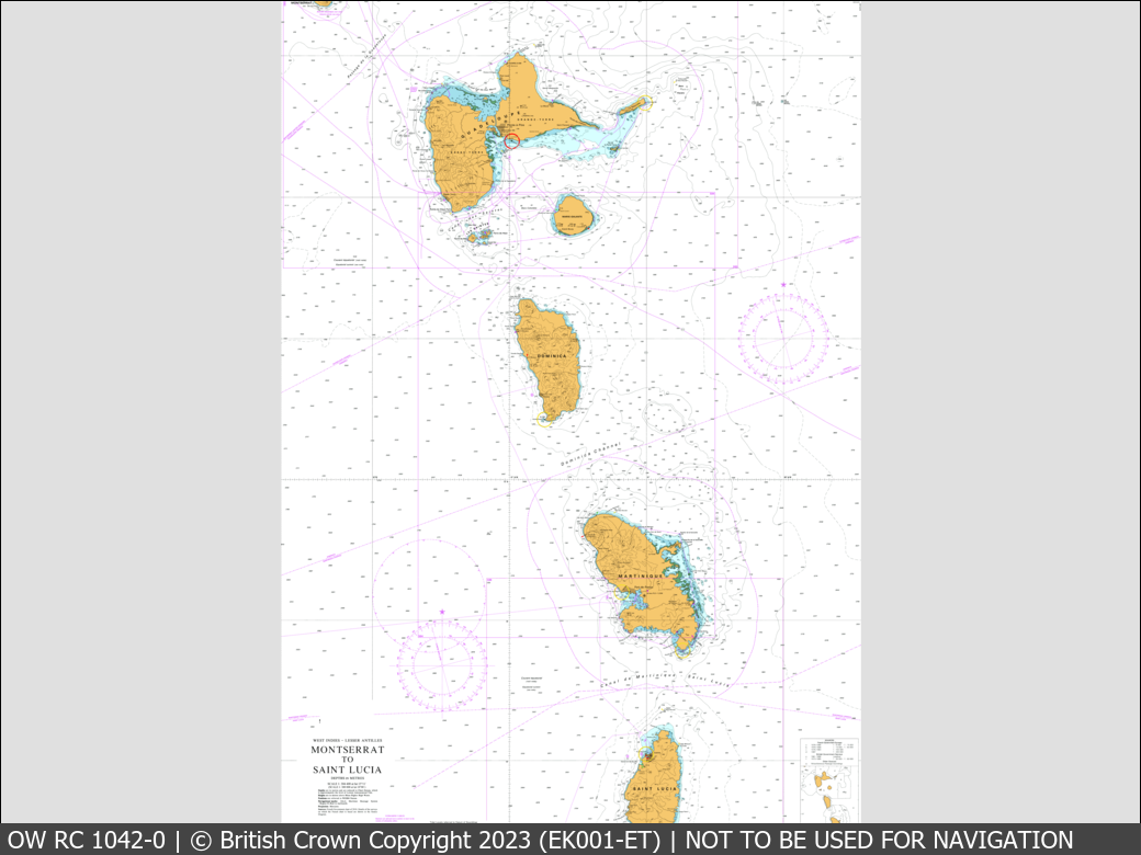 UKHO Raster Chart 1042