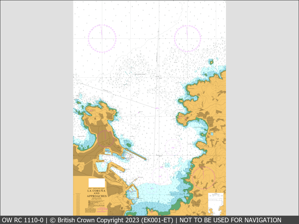 UKHO Raster Chart 1110
