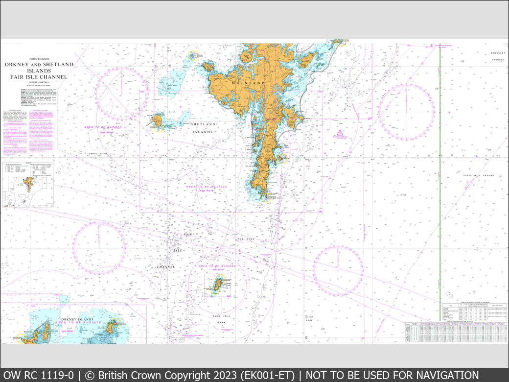 UKHO Raster Chart 1119