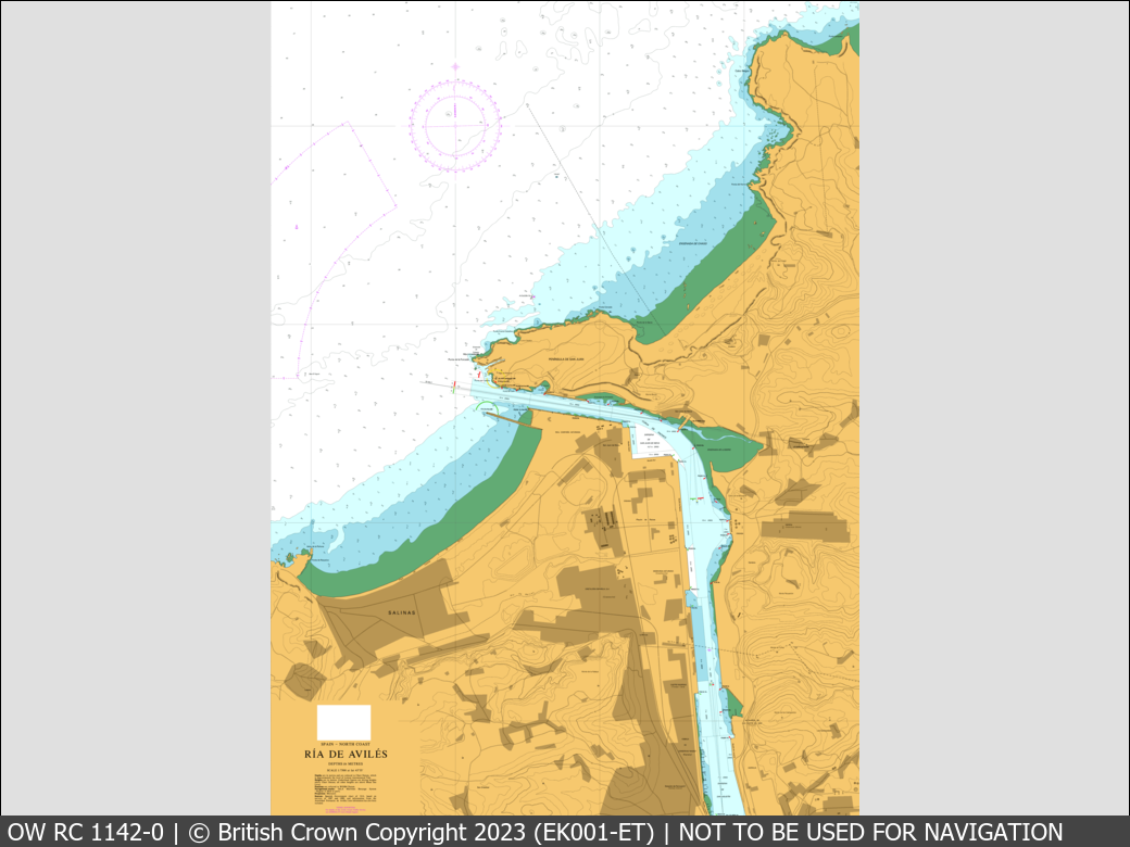 UKHO Raster Chart 1142