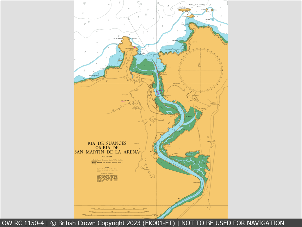 OceanWise Raster Chart 1150 panels