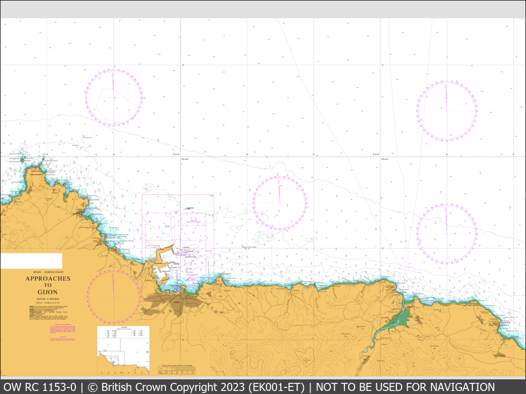 UKHO Raster Chart 1153