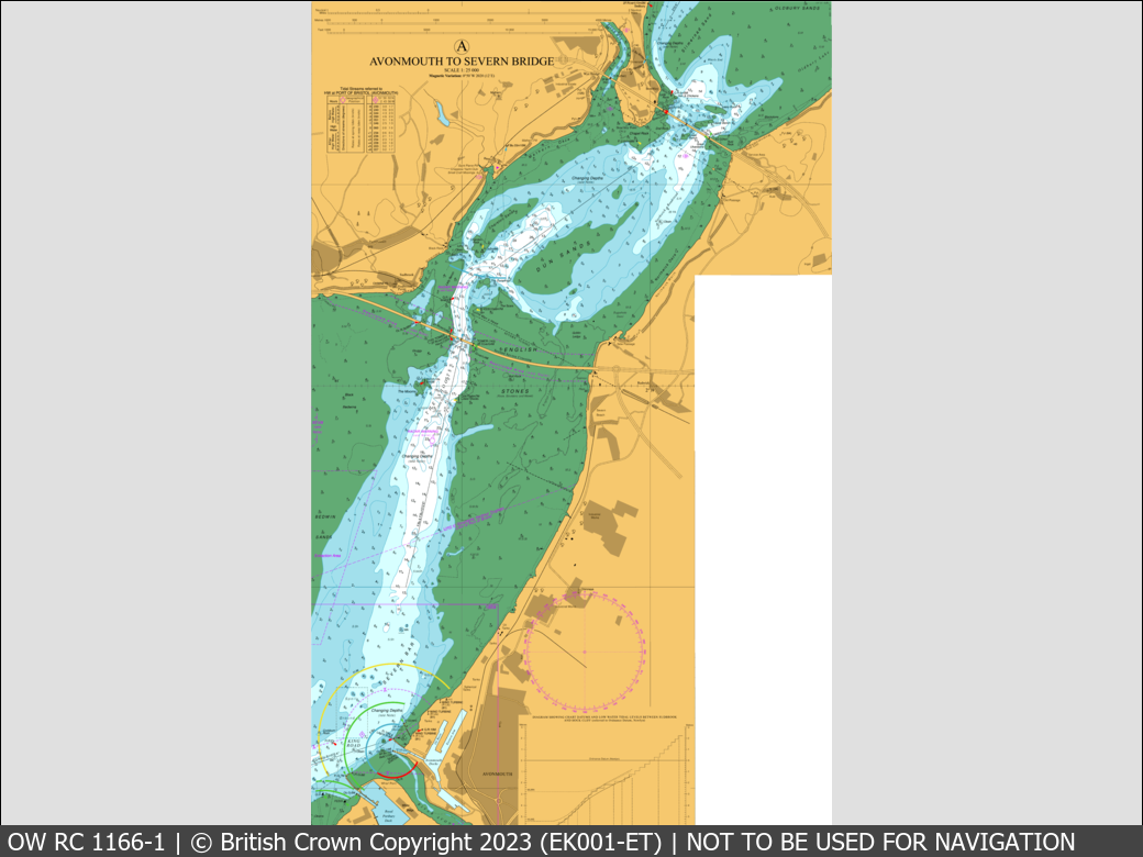 UKHO Raster Chart 1166