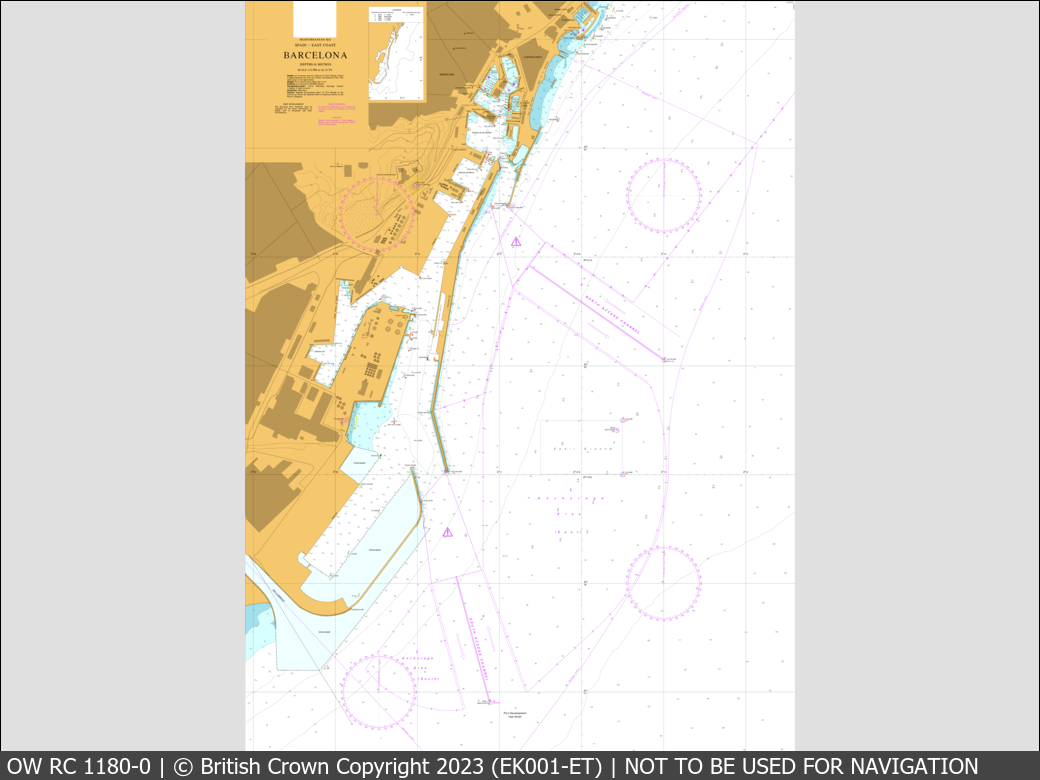 UKHO Raster Chart 1180