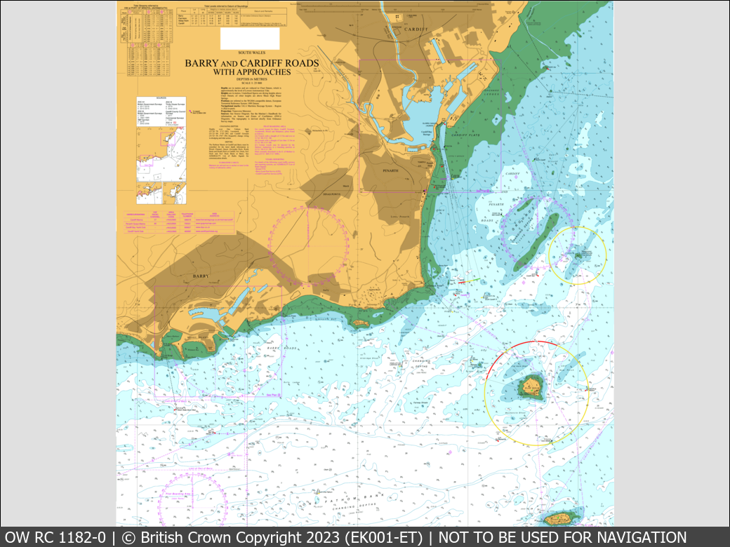 UKHO Raster Chart 1182