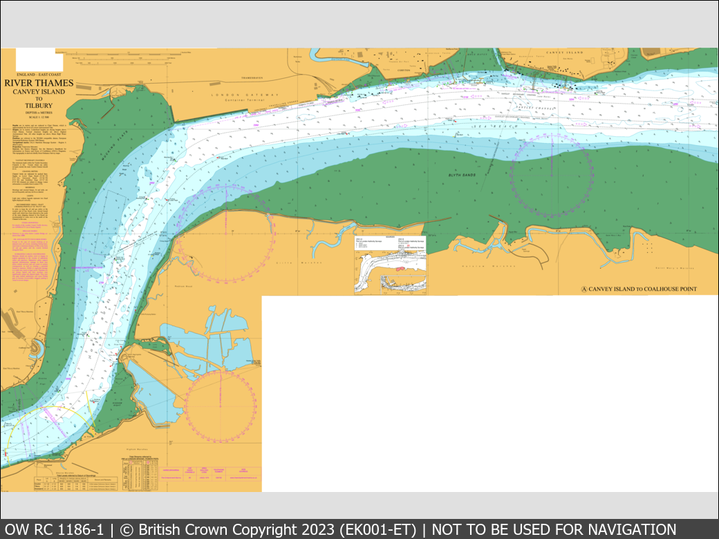 UKHO Raster Chart 1186