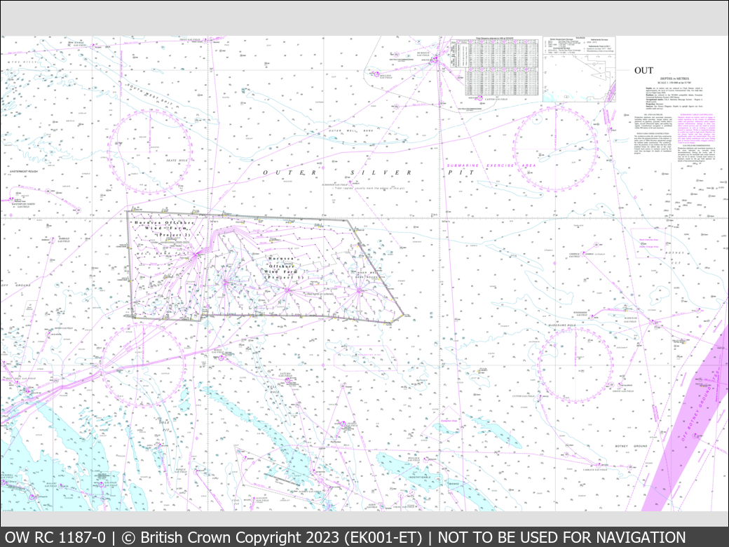 UKHO Raster Chart 1187