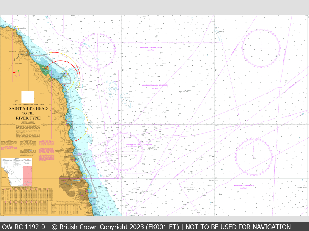 UKHO Raster Chart 1192